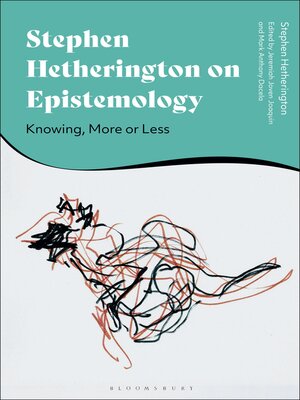 cover image of Stephen Hetherington on Epistemology